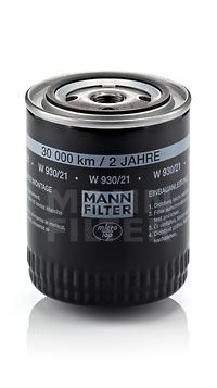 MANN-FILTER W 930/21 Motor Yağ Filtresi - AUDI COUPE B3 (89, 8B3) uyumlu