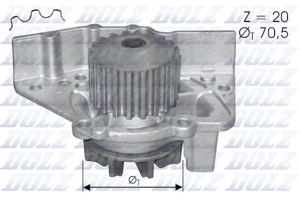 DOLZ C119 Motor Devirdaim - CITROËN ZX (N2) uyumlu