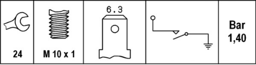 HELLA 6ZL 003 259-471 Motor Motor Elektrik Donanımı - AUDI 80 B2 Sedan (811, 813, 814, 819, 853) uyumlu