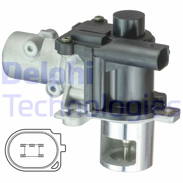 DELPHI EG10425-12B1 Motor EGR Parçaları - RENAULT MEGANE III Grandtour (KZ0/1) uyumlu