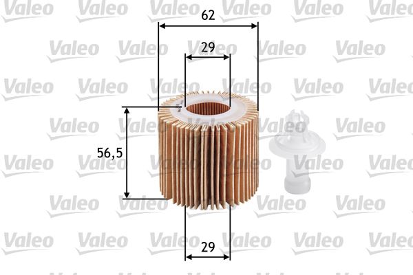 VALEO 586583 Motor Yağ Filtresi - TOYOTA URBAN CRUISER (_P1_) uyumlu