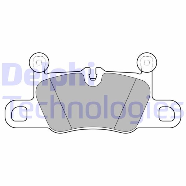 DELPHI LP3614 Fren Sistemleri Fren Balatası - PORSCHE 911 (991) uyumlu