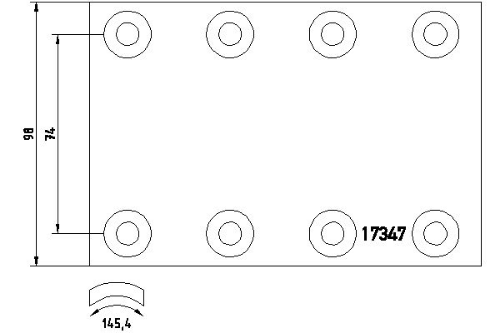 TEXTAR 1734703 Fren Sistemleri El Fren Kolu
