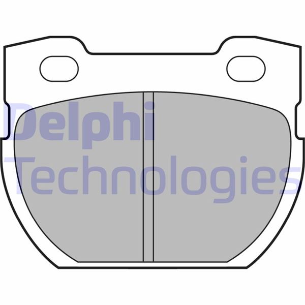 DELPHI LP1847 Fren Sistemleri Fren Balatası - LAND ROVER DEFENDER Station Wagon (L316, L315) uyumlu