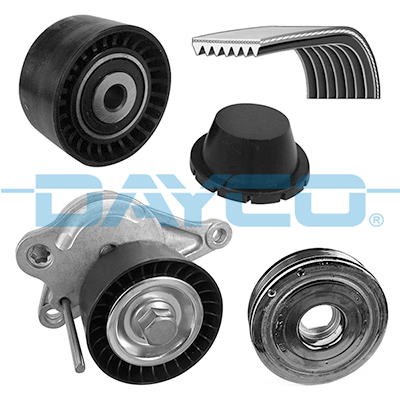 DAYCO KPV245 Motor Kayış Kasnağı - RENAULT LAGUNA III (BT0/1) uyumlu