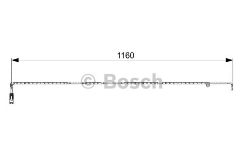 BOSCH 1 987 473 055 Fren Sistemleri Aşınma Göstergesi - LAND ROVER RANGE ROVER III (L322) uyumlu