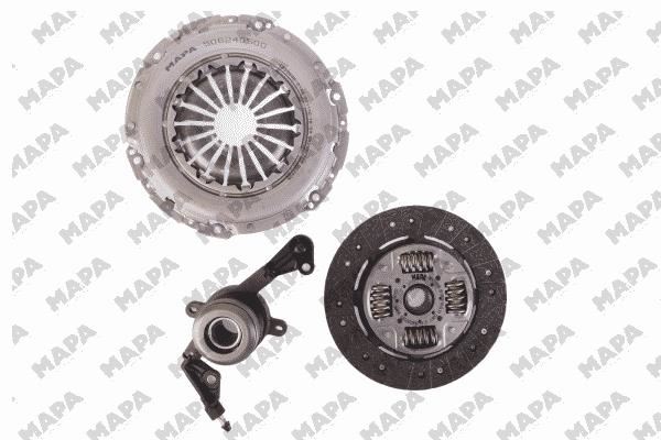 MAPA 017240108 Diğer Diğer Donanım & Parçalar - MERCEDES-BENZ SPRINTER 3,5-t Platform şasi (B906) uyumlu