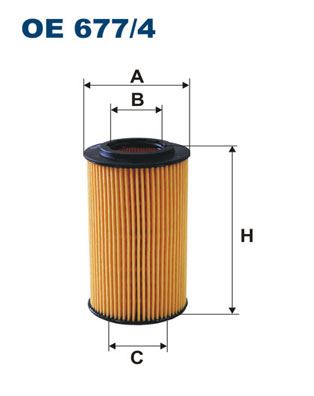 FILTRON OE 677/4 Motor Yağ Filtresi - MERCEDES-BENZ CLS (C218) uyumlu