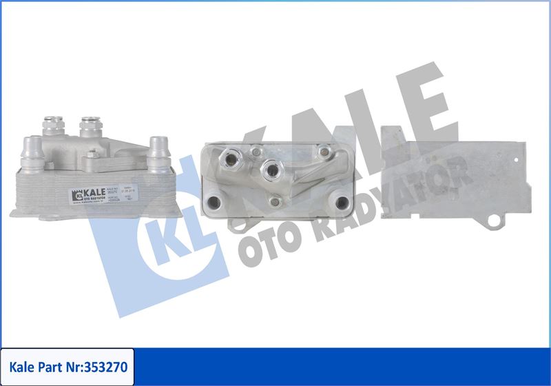 KALE OTO RADYATÖR 353270 Motor Yağ Soğutucusu - MERCEDES-BENZ S-SERISI (W222, V222, X222) uyumlu