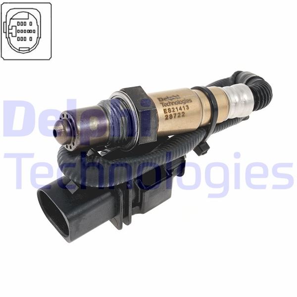 DELPHI ES21413-12B1 Emme & Egzoz Sistemi Egzoz Sensörleri - RENAULT SCÉNIC III (JZ0/1_) uyumlu