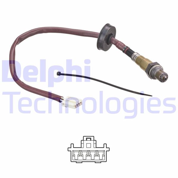 DELPHI ES21319-12B1 Emme & Egzoz Sistemi Egzoz Sensörleri - SMART FORFOUR (454) uyumlu