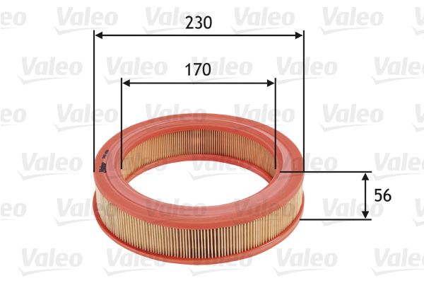 VALEO 585650 Motor Hava Filtresi - RENAULT SUPER 5 (B/C40_) uyumlu
