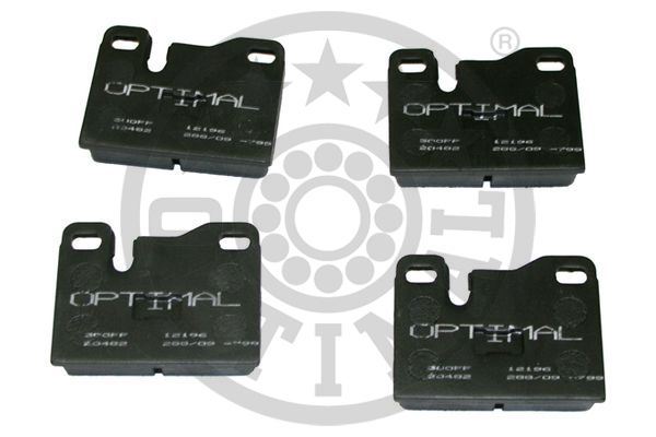 OPTIMAL BP-12196 Fren Sistemleri Fren Balatası - PORSCHE 924 uyumlu