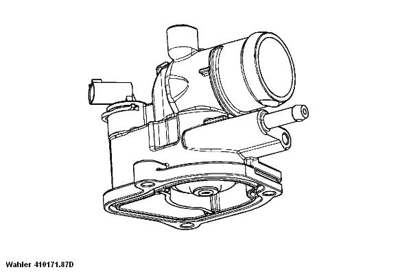 BorgWarner (Wahler) 410171.87D Motor Termostat - MERCEDES-BENZ V-SERISI (638/2) uyumlu