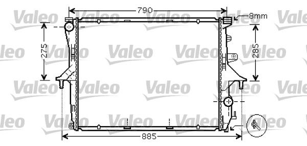 VALEO 734741 Soğutma Sistemi Su Soğutucu & Parçaları - AUDI Q7 (4LB) uyumlu