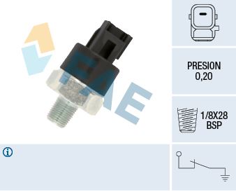 FAE 12550 Motor Motor Elektrik Donanımı - VW TARO uyumlu