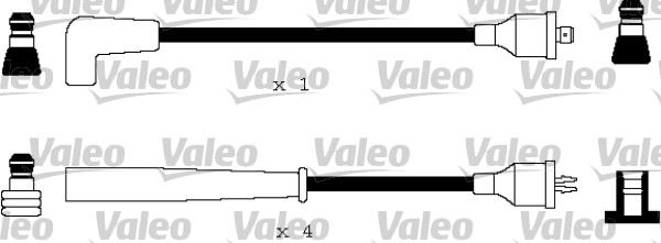VALEO 346168 Ateşleme Sistemi Ateşleme Kablosu - CHRYSLER VOYAGER / GRAND VOYAGER III (GS_, NS_) uyumlu