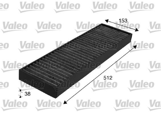 VALEO 698713 İklimlendirme Sistemi Polen Filtresi - PEUGEOT 607 (9D, 9U) uyumlu