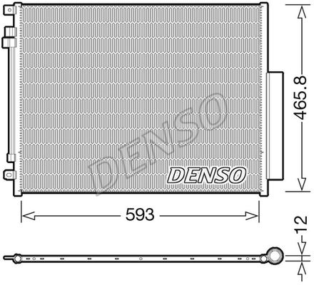 Klima Radyatörü - DENSO - DCN01005 Ürün Görseli