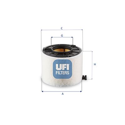 UFI 27.G33.00 Motor Hava Filtresi - AUDI A4 B9 (8W2, 8WC) uyumlu