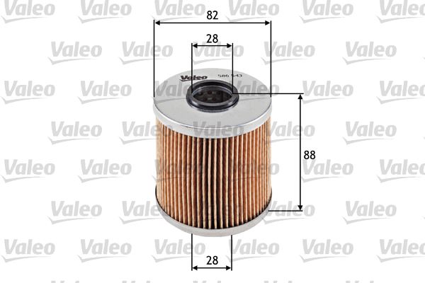 VALEO 586543 Motor Yağ Filtresi - BMW 3 (E30) uyumlu