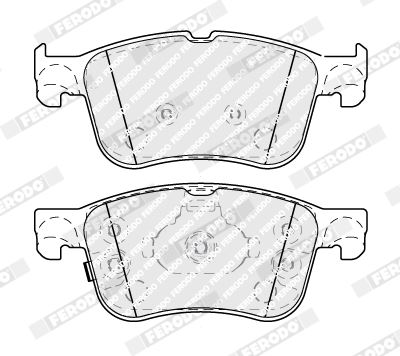 FERODO FDB4849 Fren Sistemleri Fren Balatası - FORD FOCUS IV (HN) uyumlu