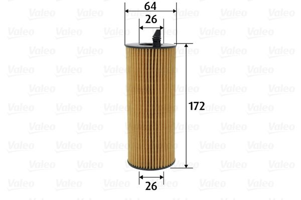 VALEO 586604 Motor Yağ Filtresi - BMW 3 Touring (E91) uyumlu
