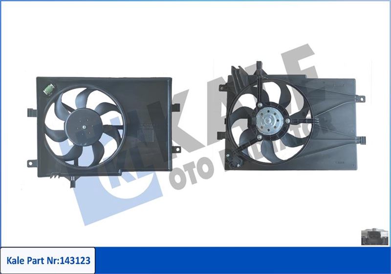 Radyatör Fanı - KALE OTO RADYATÖR - 012622202 Ürün Görseli
