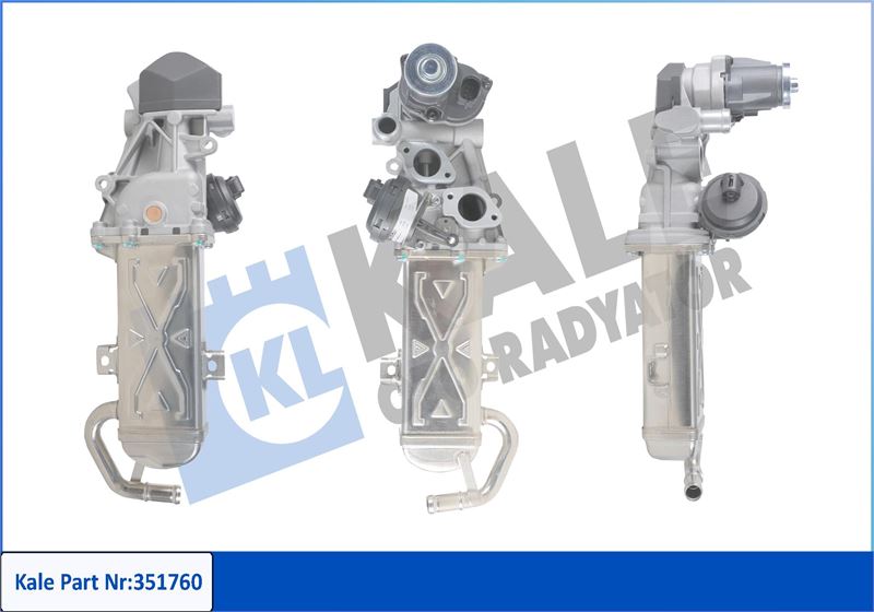 KALE OTO RADYATÖR 351760 Motor EGR Parçaları - VW PASSAT B7 (362) uyumlu
