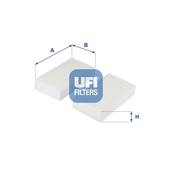 UFI 53.253.00 İklimlendirme Sistemi Polen Filtresi - BMW X3 (F25) uyumlu