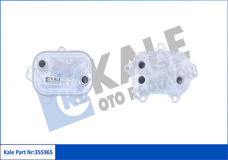 KALE OTO RADYATÖR 355965 Motor Yağ Soğutucusu - AUDI A6 C7 Avant (4G5, 4GD) uyumlu