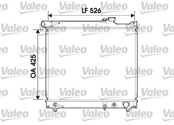 VALEO 734214 Soğutma Sistemi Su Soğutucu & Parçaları - SUZUKI VITARA (ET, TA, TD) uyumlu