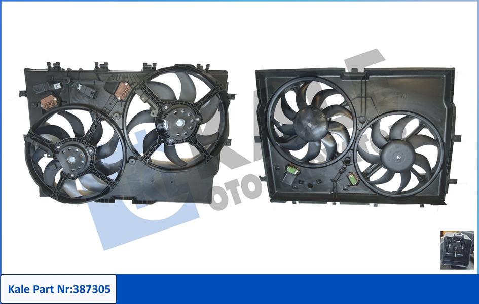KALE OTO RADYATÖR 387305 Soğutma Sistemi Fan - FIAT DUCATO Panelvan/Van (250_) uyumlu