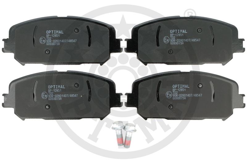 OPTIMAL BP-12851 Fren Sistemleri Fren Balatası - RENAULT ESPACE V (JR_) uyumlu