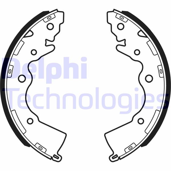 DELPHI LS1996 Fren Sistemleri Fren Pabucu - KIA RIO II (JB) uyumlu
