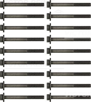 VICTOR REINZ 14-32006-01 Motor Silindir Kafa Civataları - OPEL MONTEREY B (M98) uyumlu