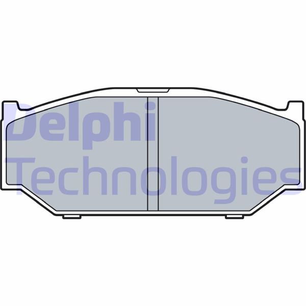 DELPHI LP3544 Fren Sistemleri Fren Balatası - SUZUKI SWIFT IV (FZ, NZ) uyumlu