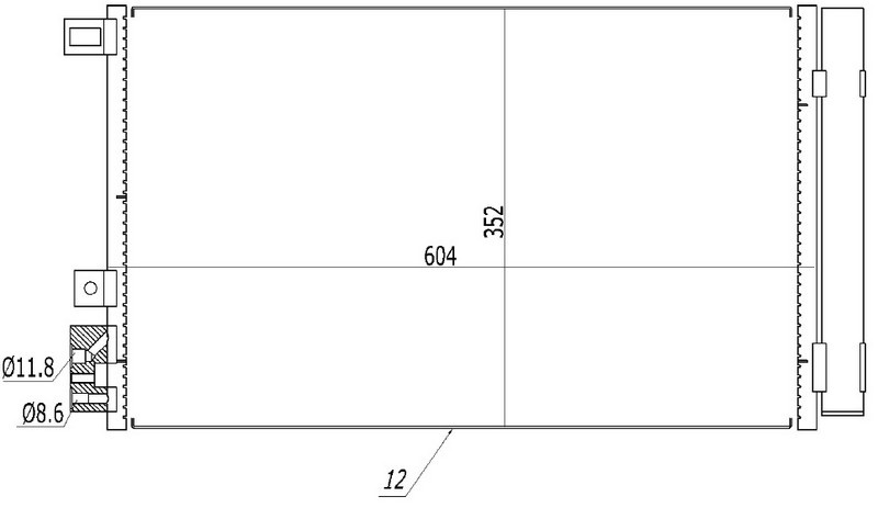 Klima Radyatörü - CFI769012 Ürün Görseli