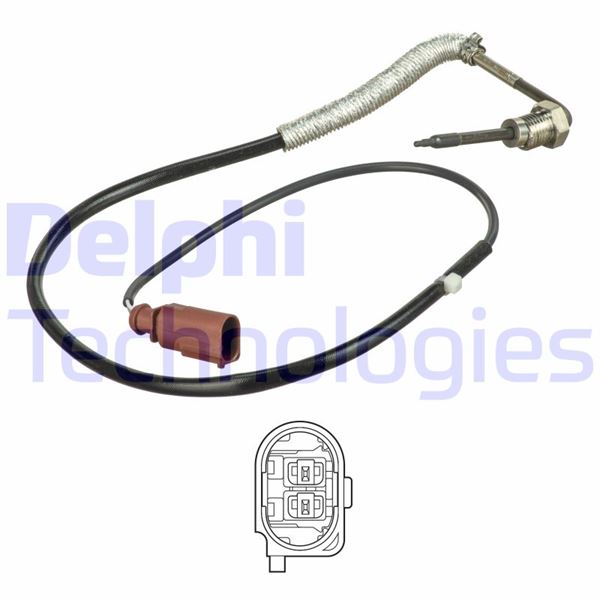 DELPHI TS30152 Emme & Egzoz Sistemi Egzoz Sensörleri - AUDI A4 B7 (8EC) uyumlu