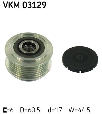 SKF VKM 03129 Elektrik Sistemi Alternatör - AUDI A5 (8T3) uyumlu