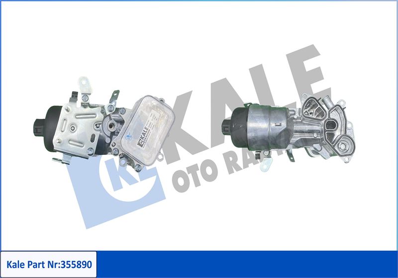 KALE OTO RADYATÖR 355890 Motor Yağ Soğutucusu - CITROËN C4 PICASSO II uyumlu