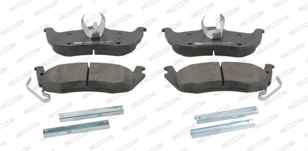 FERODO FDB4075 Fren Sistemleri Fren Balatası - JEEP GRAND CHEROKEE III (WH, WK) uyumlu