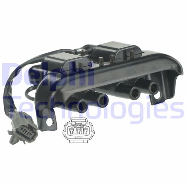 DELPHI GN10771-12B1 Ateşleme Sistemi Ateşleme Bobini - MAZDA MX-5 I (NA) uyumlu