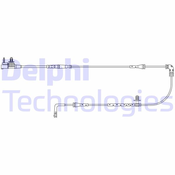 DELPHI LZ0319 Fren Sistemleri Aşınma Göstergesi - LAND ROVER RANGE ROVER EVOQUE (L538) uyumlu