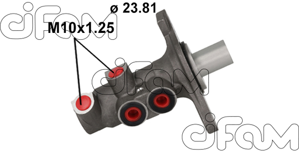 CIFAM 202-1131 Fren Sistemleri Ana Fren Merkezi - RENAULT CLIO IV (BH_) uyumlu