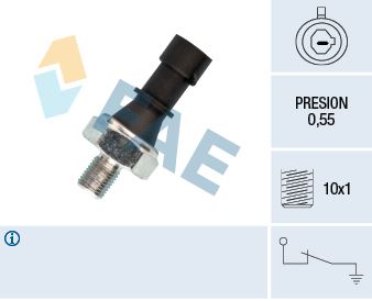 FAE 12436 Motor Motor Elektrik Donanımı - OPEL CORSA D (S07) uyumlu
