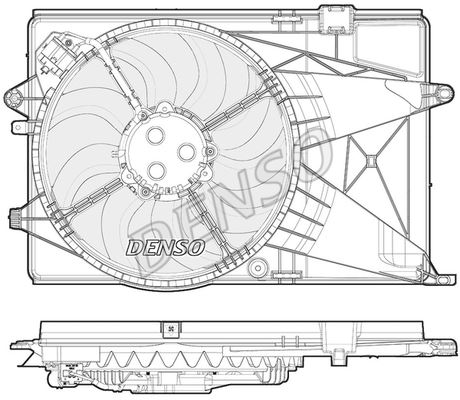 Radyatör Fanı - DENSO - DER15002 Ürün Görseli
