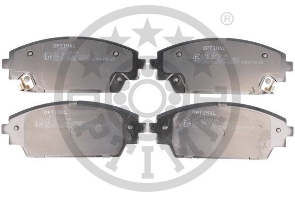 OPTIMAL BP-12713 Fren Sistemleri Fren Balatası - MAZDA 3 (BM, BN) uyumlu