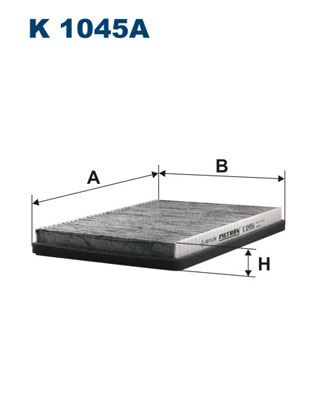 FILTRON K 1045A İklimlendirme Sistemi Polen Filtresi - VW PASSAT B3/B4 (3A2, 35I) uyumlu