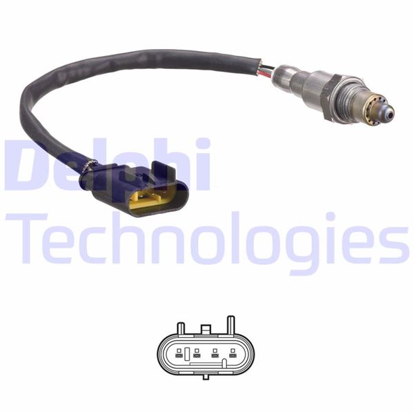 DELPHI ES21201-12B1 Emme & Egzoz Sistemi Egzoz Sensörleri - FIAT 500L (351_, 352_) uyumlu